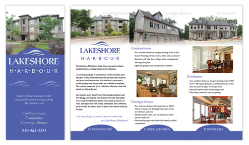 Real Estate Broker Brochure Design, tri-fold