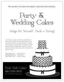 Party & Wedding Cake Designer Flyer