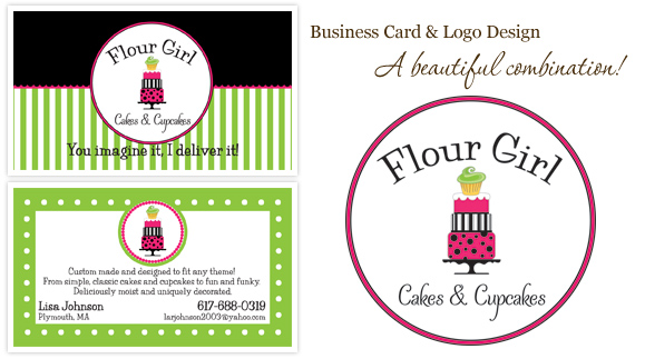 Logo & Business Card Design - Cake Designer