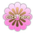 Pink and brown flower button